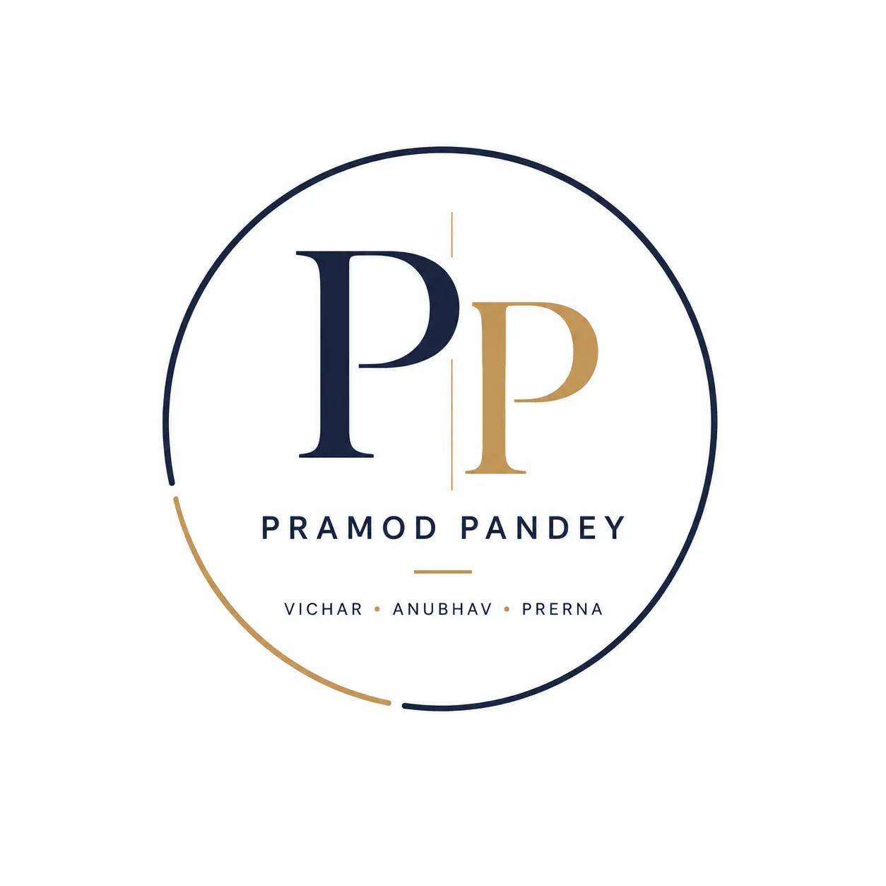Pramod Pandey Official Logo